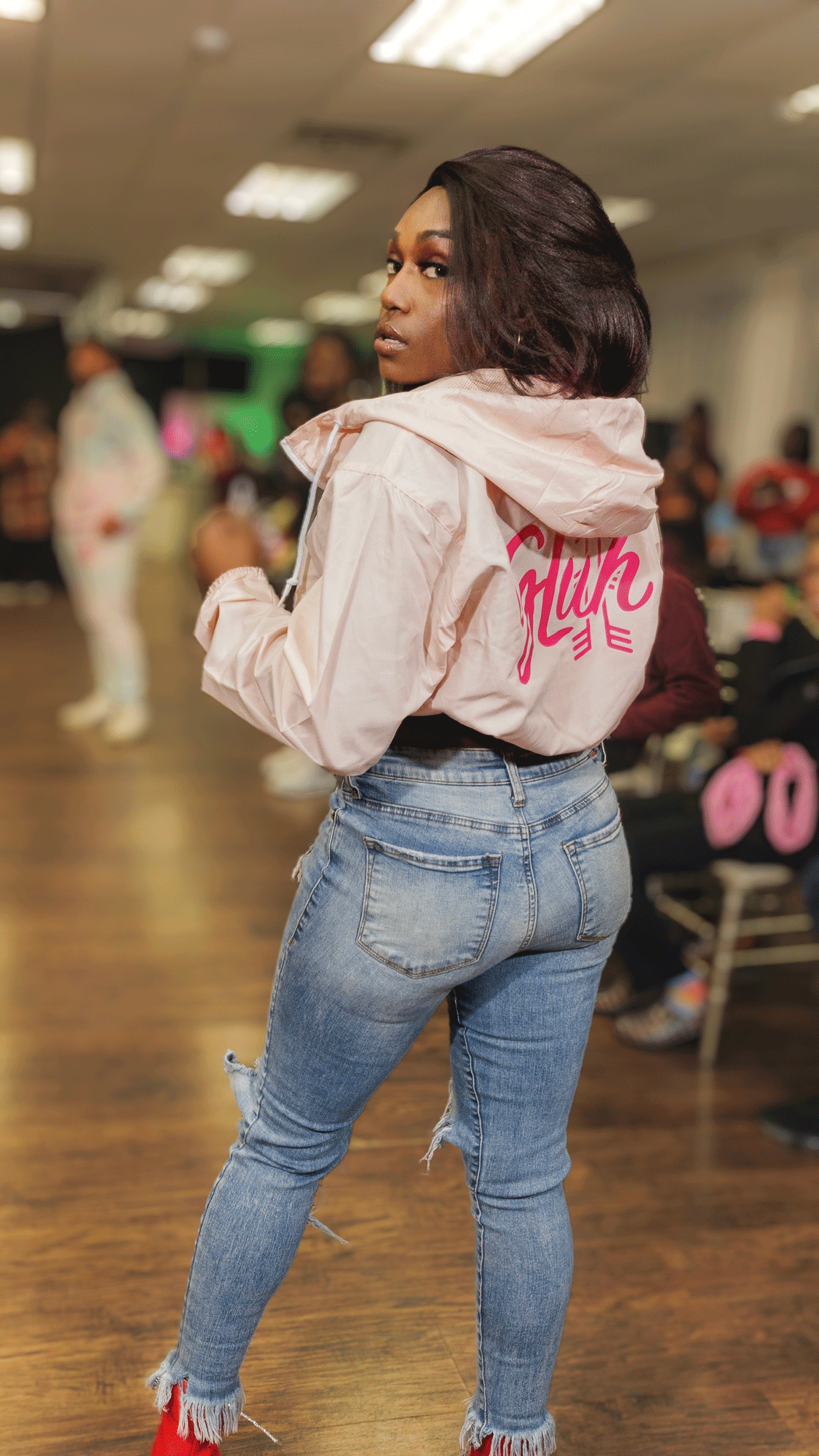 Girls Love Unu 2.0 Crop Windbreaker - Adult