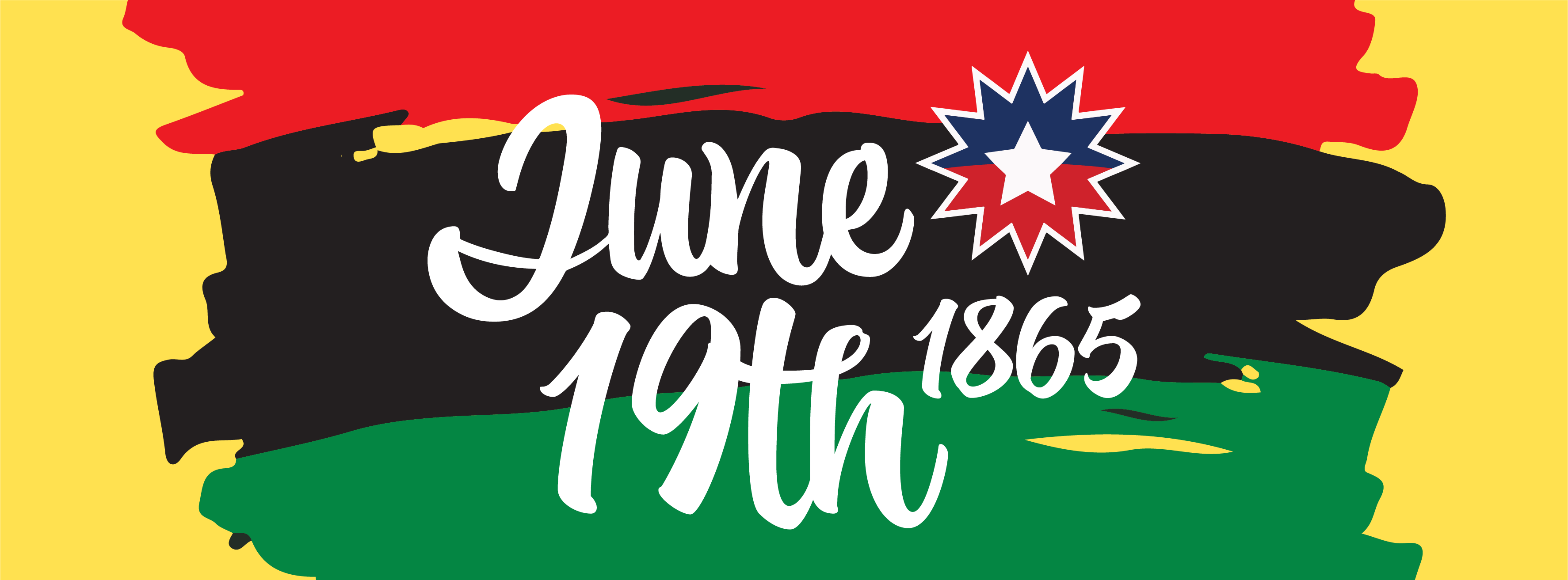 Juneteenth logo banner